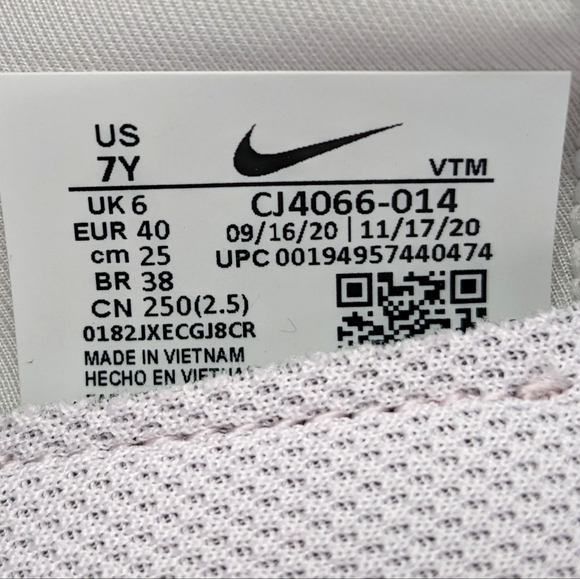 Nike Air Max 2090 Platinum, Violet Running Sneakers, Size 8.5 CJ4066-014 - Picture 5 of 5